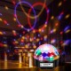 9 Color LED Voice Control With Remote Control MP3 Crystal Ball Flashlightts Stage Sprinkle Lights