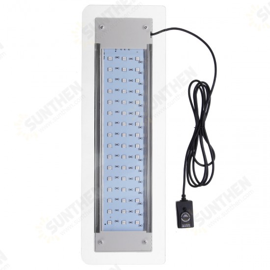 9.5W 48 LED RGB Remote Control Aquarium Light Lamp Fit for 40-56cm Fish Tank