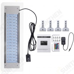 9.5W 48 LED RGB Remote Control Aquarium Light Lamp Fit for 40-56cm Fish Tank 9.5W 48 LED RGB Remote Control Aquarium Light Lamp Fit for 40-56cm Fish Tank