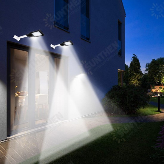 100/200W 96 LED Powered Wall Street Light Outdoor Garden Lamp 140000LM Wall Light