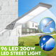 100/200W 96 LED Powered Wall Street Light Outdoor Garden Lamp 140000LM Wall Light