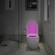 Anion Smart PIR Motion Sensor Toilet LED Night Lamp Air Clean Colorful Battery Power Bathroom Light