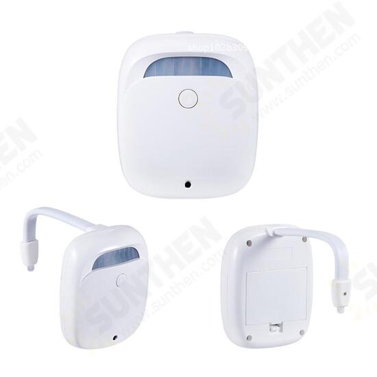 Anion Smart PIR Motion Sensor Toilet LED Night Lamp Air Clean Colorful Battery Power Bathroom Light