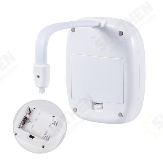 Anion Smart PIR Motion Sensor Toilet LED Night Lamp Air Clean Colorful Battery Power Bathroom Light