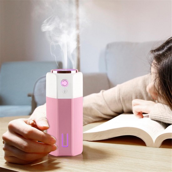 300mL USB Colorful Breathing Light Mute Adjustable Ultrasonic Humidifier For Home Car Air Freshener Essential Oil Diffuser