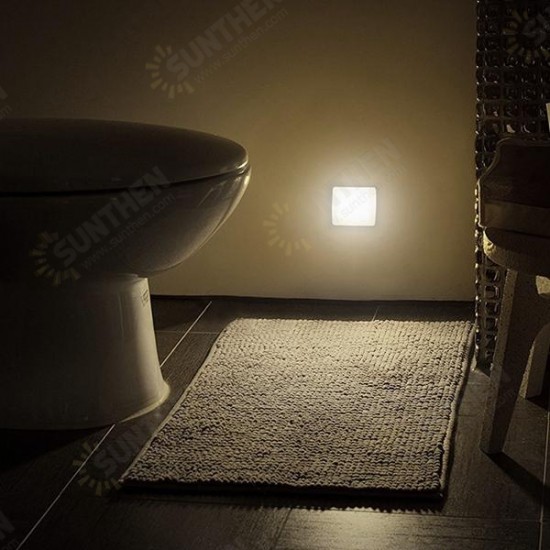 Battery Operated PIR Motion Sensor LED Cabinet Light Wall Night Lamp for Hallway Pathway Bedside