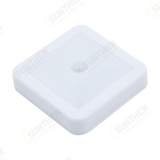 Battery Operated PIR Motion Sensor LED Cabinet Light Wall Night Lamp for Hallway Pathway Bedside Battery Operated PIR Motion Sensor LED Cabinet Light Wall Night Lamp for Hallway Pathway Bedside