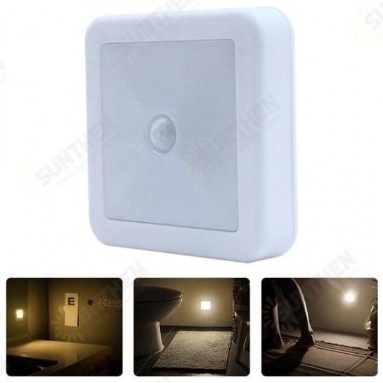 Battery Operated PIR Motion Sensor LED Cabinet Light Wall Night Lamp for Hallway Pathway Bedside Battery Operated PIR Motion Sensor LED Cabinet Light Wall Night Lamp for Hallway Pathway Bedside