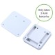 Battery Operated PIR Motion Sensor LED Cabinet Light Wall Night Lamp for Hallway Pathway Bedside