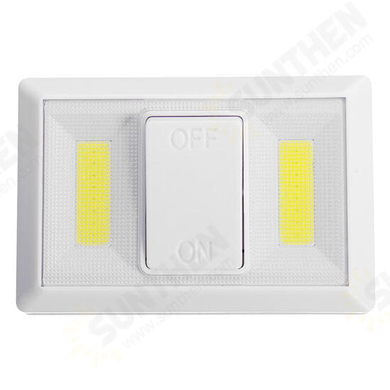 Battery Operated Wireless COB LED Night Light Super Bright Switch Lamp for Cabinet Closet Garage Battery Operated Wireless COB LED Night Light Super Bright Switch Lamp for Cabinet Closet Garage