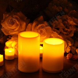 Battery Powered Flameless LED Table Lamp Candle Flickering Tea Light Christmas Wedding Home Decor Battery Powered Flameless LED Table Lamp Candle Flickering Tea Light Christmas Wedding Home Decor