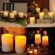 Battery Powered Flameless LED Table Lamp Candle Flickering Tea Light Christmas Wedding Home Decor Battery Powered Flameless LED Table Lamp Candle Flickering Tea Light Christmas Wedding Home Decor