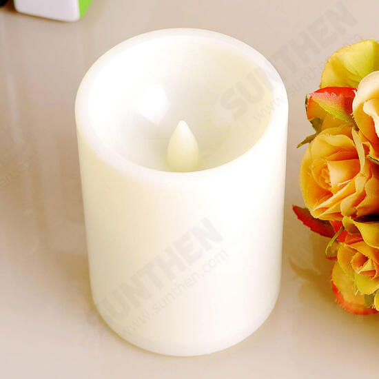 Battery Powered Flameless LED Table Lamp Candle Flickering Tea Light Christmas Wedding Home Decor Battery Powered Flameless LED Table Lamp Candle Flickering Tea Light Christmas Wedding Home Decor