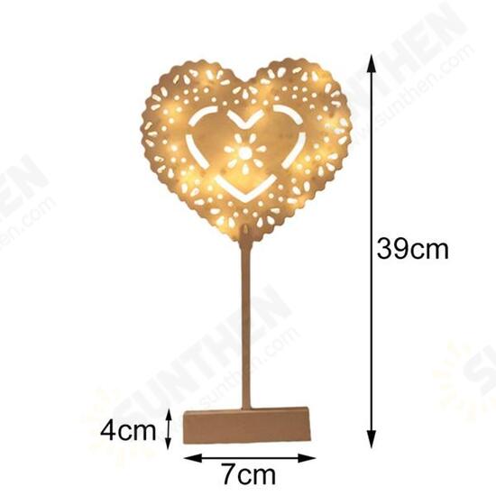 Battery Powered Star Christmas Tree Heart LED Night Light Table Lamp Home Decoration Battery Powered Star Christmas Tree Heart LED Night Light Table Lamp Home Decoration