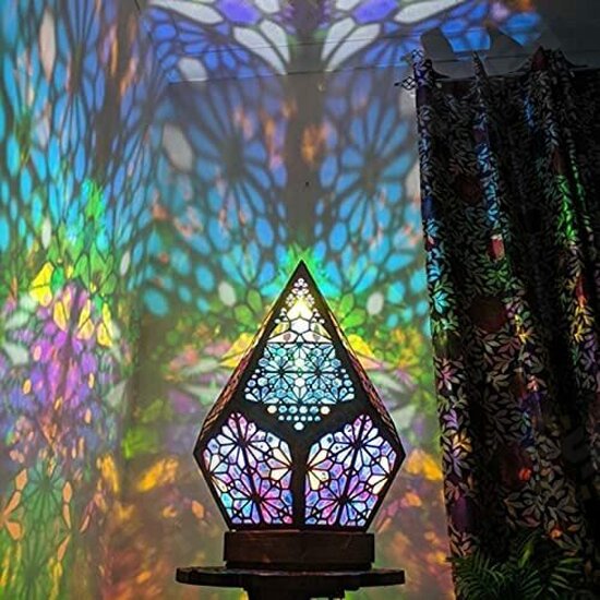 Bohemia Projection Lamp Color Polar Starry Sky Creative Fun Home Furnishings Holiday Friend Gift for Christmas Halloween Bohemia Projection Lamp Color Polar Starry Sky Creative Fun Home Furnishings Holiday Friend Gift for Christmas Halloween