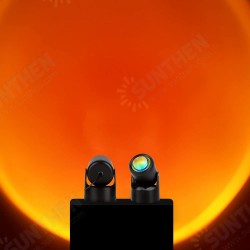 180° Rotation Sunset Projection LED Light Sunset Decor Photographic USB Night Light for Bedroom Living Room Home Party 180° Rotation Sunset Projection LED Light Sunset Decor Photographic USB Night Light for Bedroom Living Room Home Party
