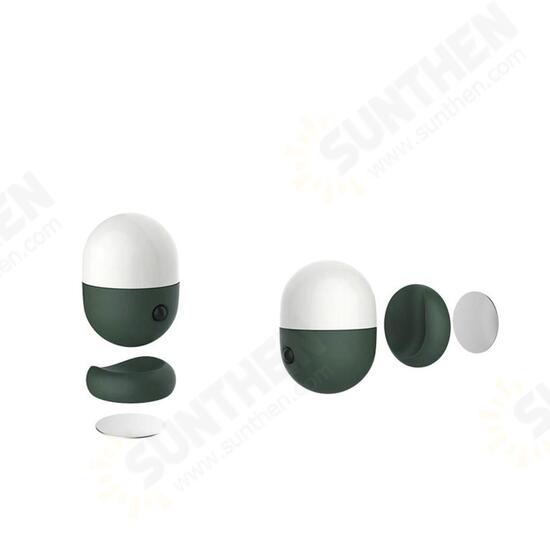 Capsule LED Night Light Protable PIR Motion Rechargeble Magnetic Wall Lamp Desk Light Stair Corridor Capsule LED Night Light Protable PIR Motion Rechargeble Magnetic Wall Lamp Desk Light Stair Corridor