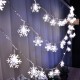 Christmas Snowflake LED Flashlight String Festival Wedding Decoration Waterproof Battery Powered Christmas Snowflake LED Flashlight String Festival Wedding Decoration Waterproof Battery Powered