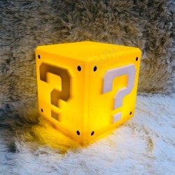 Classical Game Question Mark Shape Block LED Night Light Game Room Lighting Kid Room Decor Lamp Classical Game Question Mark Shape Block LED Night Light Game Room Lighting Kid Room Decor Lamp