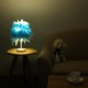 Colorful Feather Shade Table Lamp Bedside Desk Lamp Night Light Home Decor Gifts Colorful Feather Shade Table Lamp Bedside Desk Lamp Night Light Home Decor Gifts