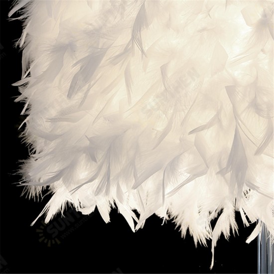Colorful Feather Shade Table Lamp Bedside Desk Lamp Night Light Home Decor Gifts Colorful Feather Shade Table Lamp Bedside Desk Lamp Night Light Home Decor Gifts