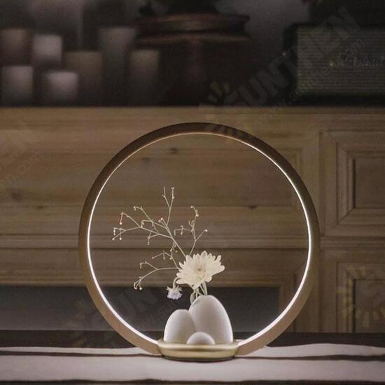 Creative Classical Garden Scenery LED Night Light Touch Control Dimming 3 Lighting Modes from