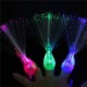 Creative Colorful Peacock Finger LED Light Ring for Parties Cheering Novelty Toys Gift For Kids