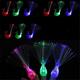 Creative Colorful Peacock Finger LED Light Ring for Parties Cheering Novelty Toys Gift For Kids