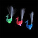 Creative Colorful Peacock Finger LED Light Ring for Parties Cheering Novelty Toys Gift For Kids