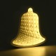 Creative Cute Bell Mirror Lamp LED Tunnel Night Light for Kid Gift Atmosphere Light White/Warm White