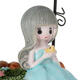 Creative Farm Girl Table Night Light Resin Craft Character Ornaments Xmas Gifts