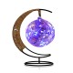 Creative Handmade Hemp Rope Rattan Ball Copper Wire Lamp Glass Apple Modeling Lamp Decor Light