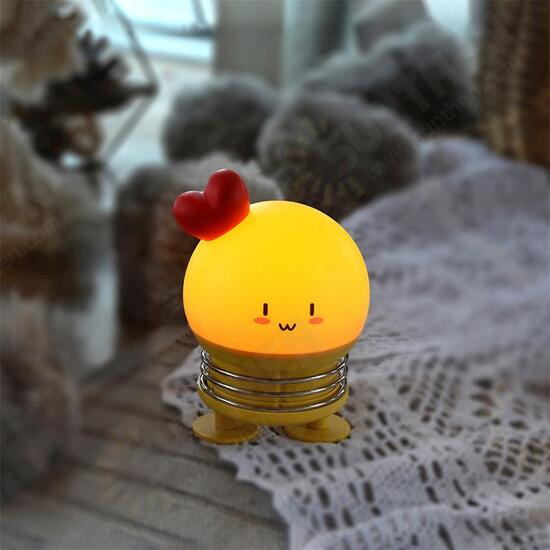 Creative LED Cartoon Spring Switch Rabbit Deer Night Light for Children Toy Pressure Relief Gift Creative LED Cartoon Spring Switch Rabbit Deer Night Light for Children Toy Pressure Relief Gift
