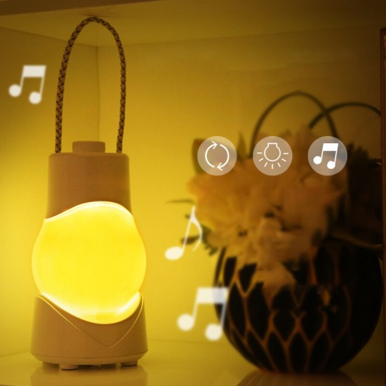 Creative Music Oortable Nightlight Smart Switch Rechargeable Decorate Music Light