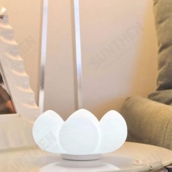 Creative Soft Silicone Touch Sensor Fleshy Flower LED Night Light Cosmetic Storage Lamp Decor Creative Soft Silicone Touch Sensor Fleshy Flower LED Night Light Cosmetic Storage Lamp Decor