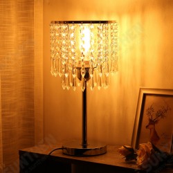 Crystal Table Pendant Lamps Bedroom Modern Wedding Decoration Dimmable Desk Lamp for Bedside Living Room Lighting Crystal Table Pendant Lamps Bedroom Modern Wedding Decoration Dimmable Desk Lamp for Bedside Living Room Lighting