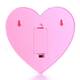 Cute 11 LED Marquee Heart Night Light Battery Lamp Baby Kids Bedroom Home Decor