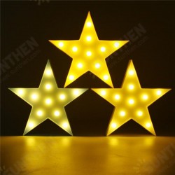 Cute LED Five-Pointed Star Night Light for Baby Kids Bedroom Home Decor Cute LED Five-Pointed Star Night Light for Baby Kids Bedroom Home Decor