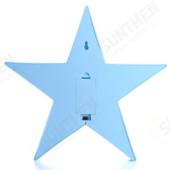 Cute LED Five-Pointed Star Night Light for Baby Kids Bedroom Home Decor