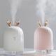 Cute White Deer / Pink Rabbit 220ML Humidifier Air Purifier USB Colorful Light for Home Office Car Cute White Deer / Pink Rabbit 220ML Humidifier Air Purifier USB Colorful Light for Home Office Car