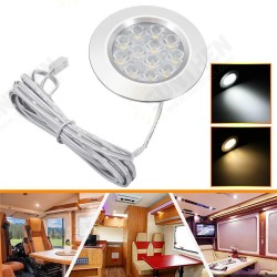 DC12V 3W 12 LED Spot Cabinet Light Interior Lamp For Transporter Van Boat Car RV DC12V 3W 12 LED Spot Cabinet Light Interior Lamp For Transporter Van Boat Car RV