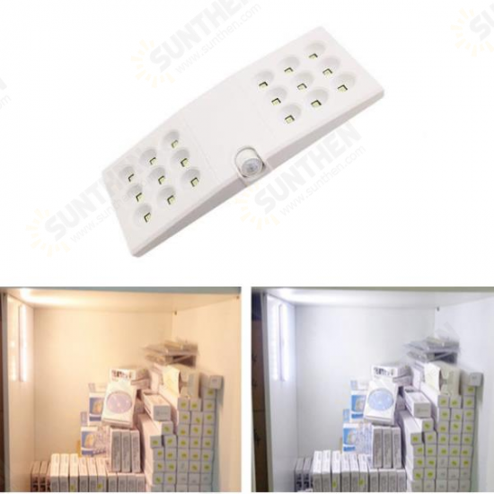 DC3.7V 1.3W White/Warm White Light USB Rechargeable White Cabinet Light