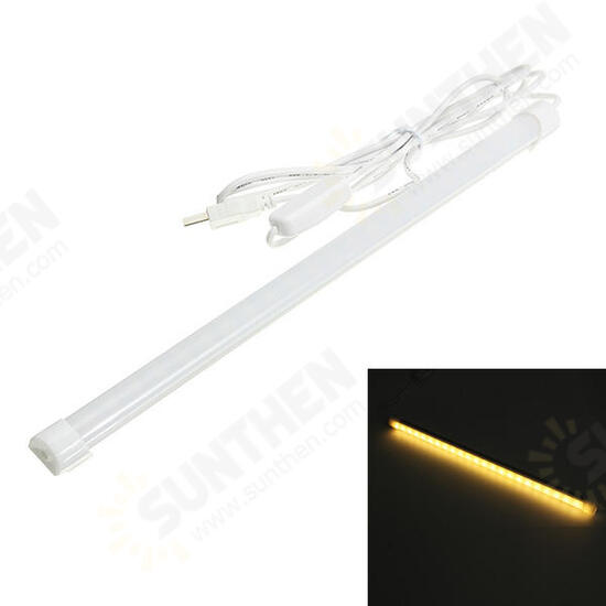 DC5V 5W/6W White/Warm White 24LED USB Light Strip With Switch for Reading