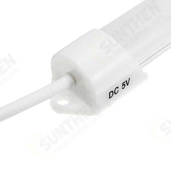 DC5V 5W/6W White/Warm White 24LED USB Light Strip With Switch for Reading