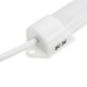 DC5V 5W/6W White/Warm White 24LED USB Light Strip With Switch for Reading