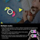 DC5V USB DIY Smart Puzzle Night Light Touch-sensitive Color-changing Toy DC5V USB DIY Smart Puzzle Night Light Touch-sensitive Color-changing Toy