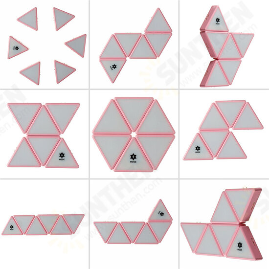 DC5V USB DIY Smart Puzzle Night Light Touch-sensitive Color-changing Toy DC5V USB DIY Smart Puzzle Night Light Touch-sensitive Color-changing Toy