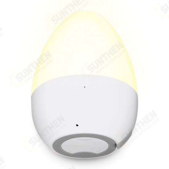 Smart Mini LED Night Light Voice Control 360° Light Angle 200 Lumen Eye-Caring 3 Adjustable Color Temperature Baby Night Light