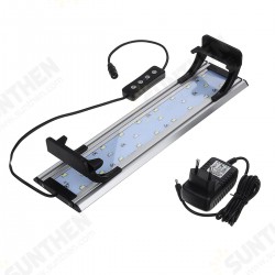 Dimmable&Timer LED Fish Tank Light Lamp Hood Aquarium with Extendable Brackets for 30CM Tank Plant Growth, 3 Light Modes, White+Blue+Red LEDs 5730SMD Dimmable&Timer LED Fish Tank Light Lamp Hood Aquarium with Extendable Brackets for 30CM Tank Plant Growth, 3 Light Modes, White+Blue+Red LEDs 5730SMD