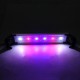 Dimmable & Timer LED Fish Tank Light Lamp Hood Aquarium Lighting with Extendable Brackets for 30CM Tank Plant Growth, 3 Light Modes, White + Blue + Red LEDs 5730SMD